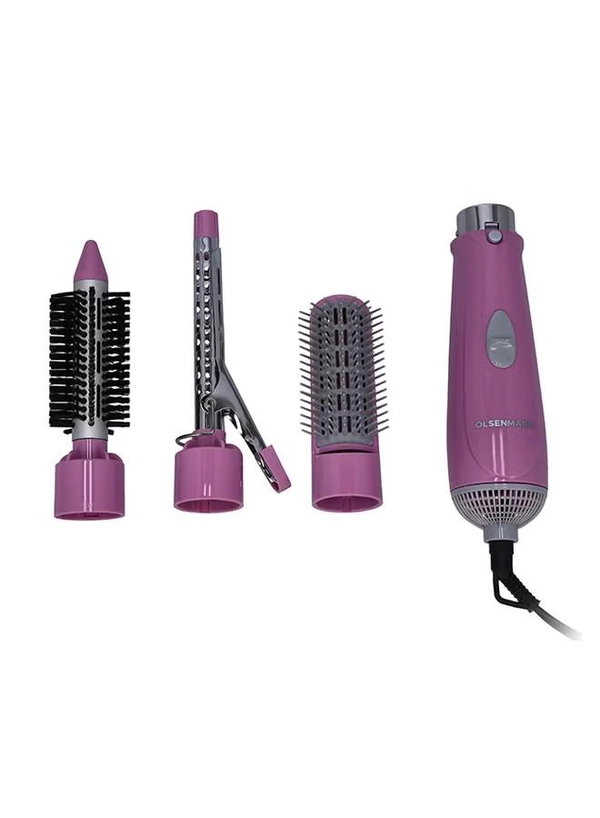 Olsenmark 4-in-1 Hot Air Styler Pink
