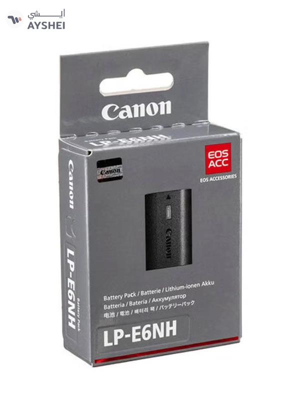 Canon 2130 mAh LP-E6NH Battery Pack Lithium-Ion Battery (7.2V, 2130mAh) Black