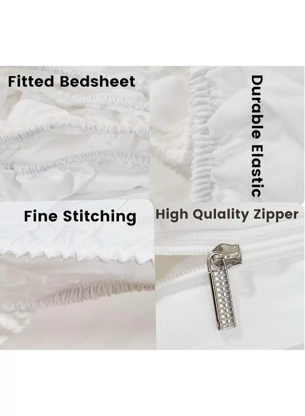 6 Piece Premium King Size Bedding Set, Pink Striped Design and High Quality Microfiber Hotel Luxury Bedsheet, Soft Quilt Cover and Pillowcases-5-5