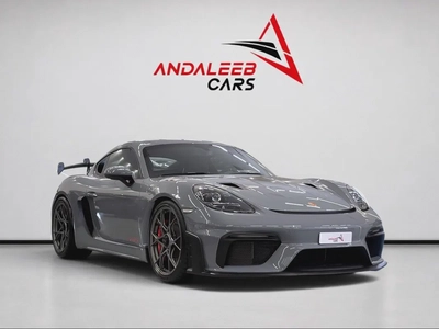AED 11,180 P.M | 0% DOWN PAYMENT | PORSCHE 718 CAYMAN GT4 RS | 4.0L NATURALLY ASPIRATED | 2023 | GCC-2