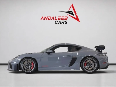 AED 11,180 P.M | 0% DOWN PAYMENT | PORSCHE 718 CAYMAN GT4 RS | 4.0L NATURALLY ASPIRATED | 2023 | GCC-3