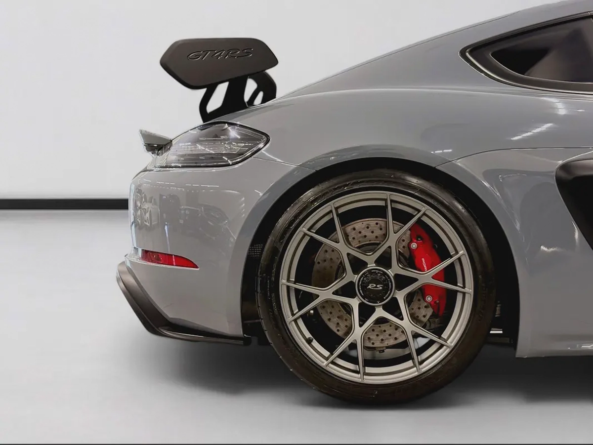 AED 11,180 P.M | 0% DOWN PAYMENT | PORSCHE 718 CAYMAN GT4 RS | 4.0L NATURALLY ASPIRATED | 2023 | GCC