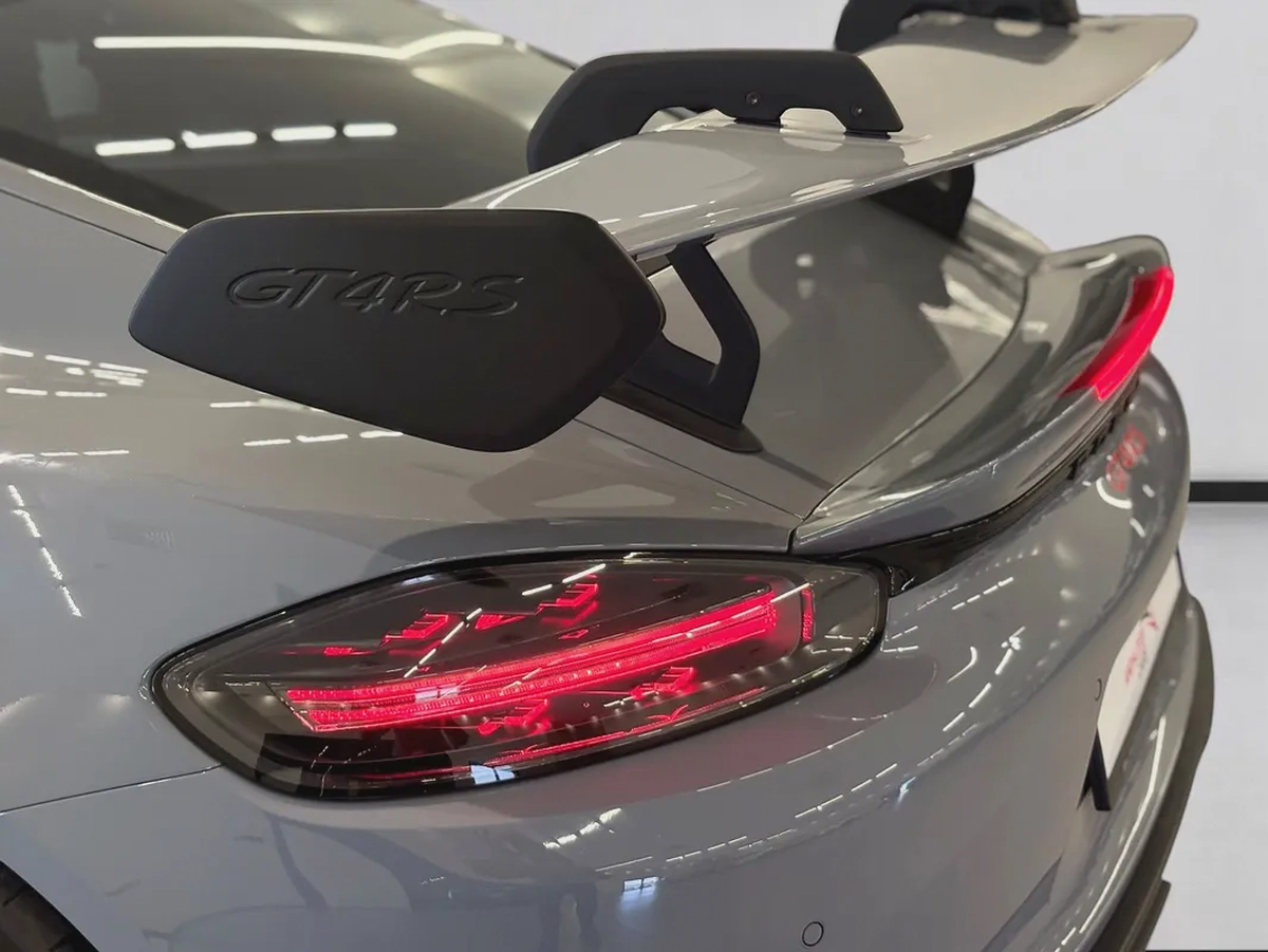 AED 11,180 P.M | 0% DOWN PAYMENT | PORSCHE 718 CAYMAN GT4 RS | 4.0L NATURALLY ASPIRATED | 2023 | GCC