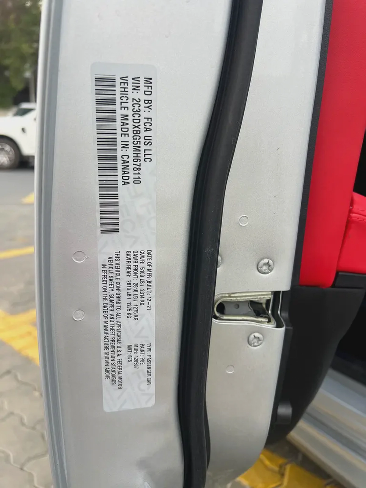 2021 Dodge Charger - American Specs - GCC Resale-5-5