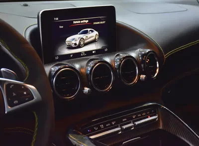 EXCELLENT DEAL for our Mercedes Benz AMG GTs ( 2015 Model ) in Yellow Color GCC Specs-13