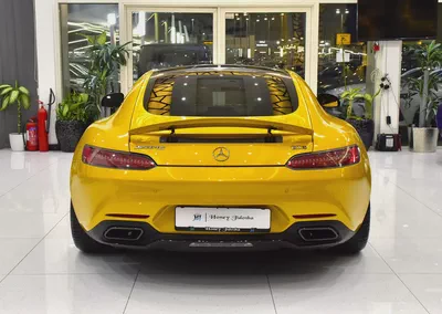 EXCELLENT DEAL for our Mercedes Benz AMG GTs ( 2015 Model ) in Yellow Color GCC Specs-4