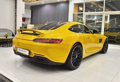 EXCELLENT DEAL for our Mercedes Benz AMG GTs ( 2015 Model ) in Yellow Color GCC Specs-5