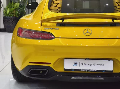 EXCELLENT DEAL for our Mercedes Benz AMG GTs ( 2015 Model ) in Yellow Color GCC Specs-7