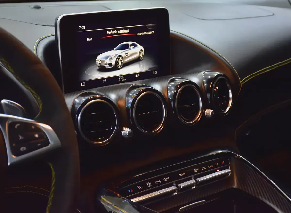 EXCELLENT DEAL for our Mercedes Benz AMG GTs ( 2015 Model ) in Yellow Color GCC Specs-13-13