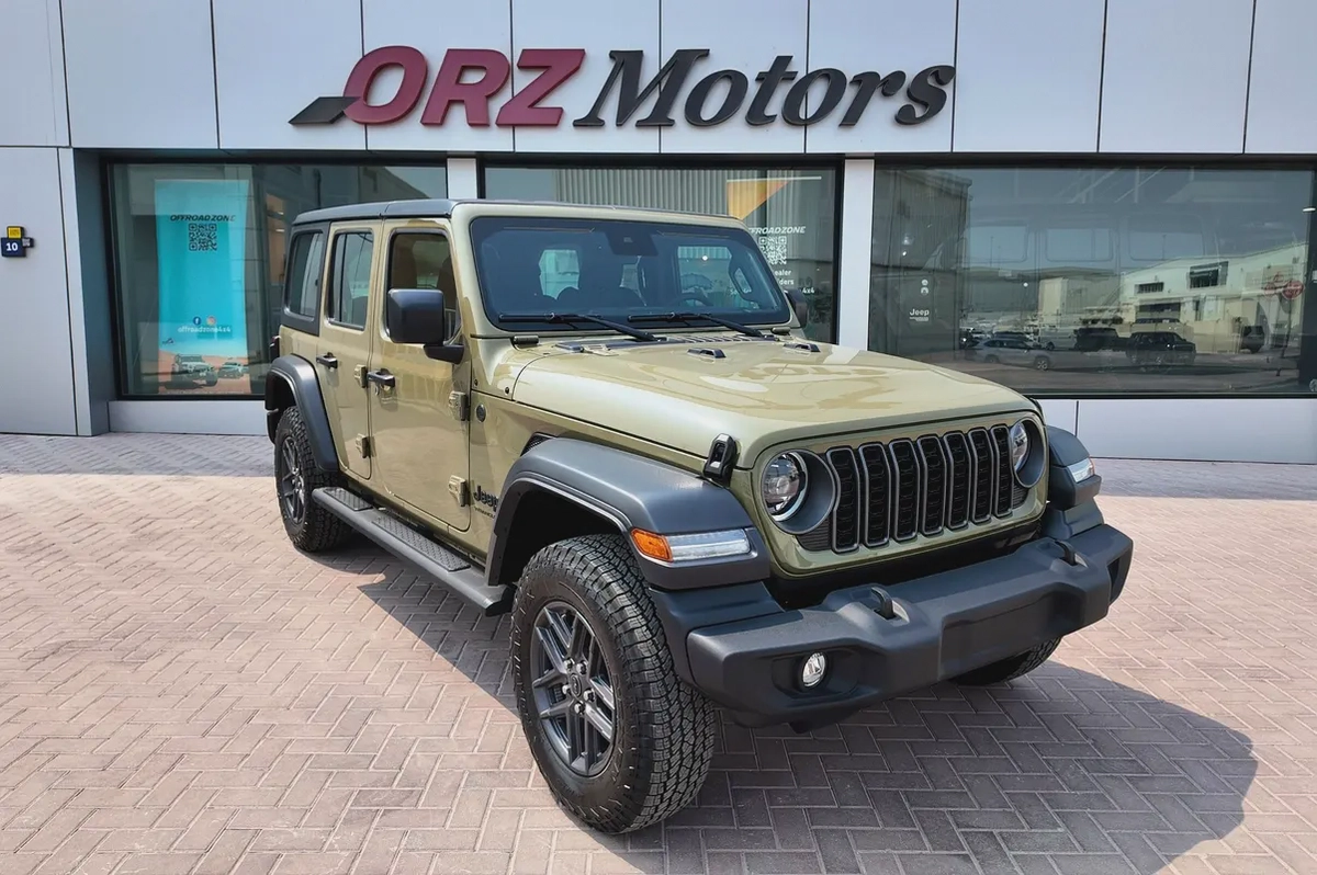 DEALER 3 YRS WTY - 2026 JEEP WRANGLER 4DR SPORT 41 GREEN (2.0L)-6-6