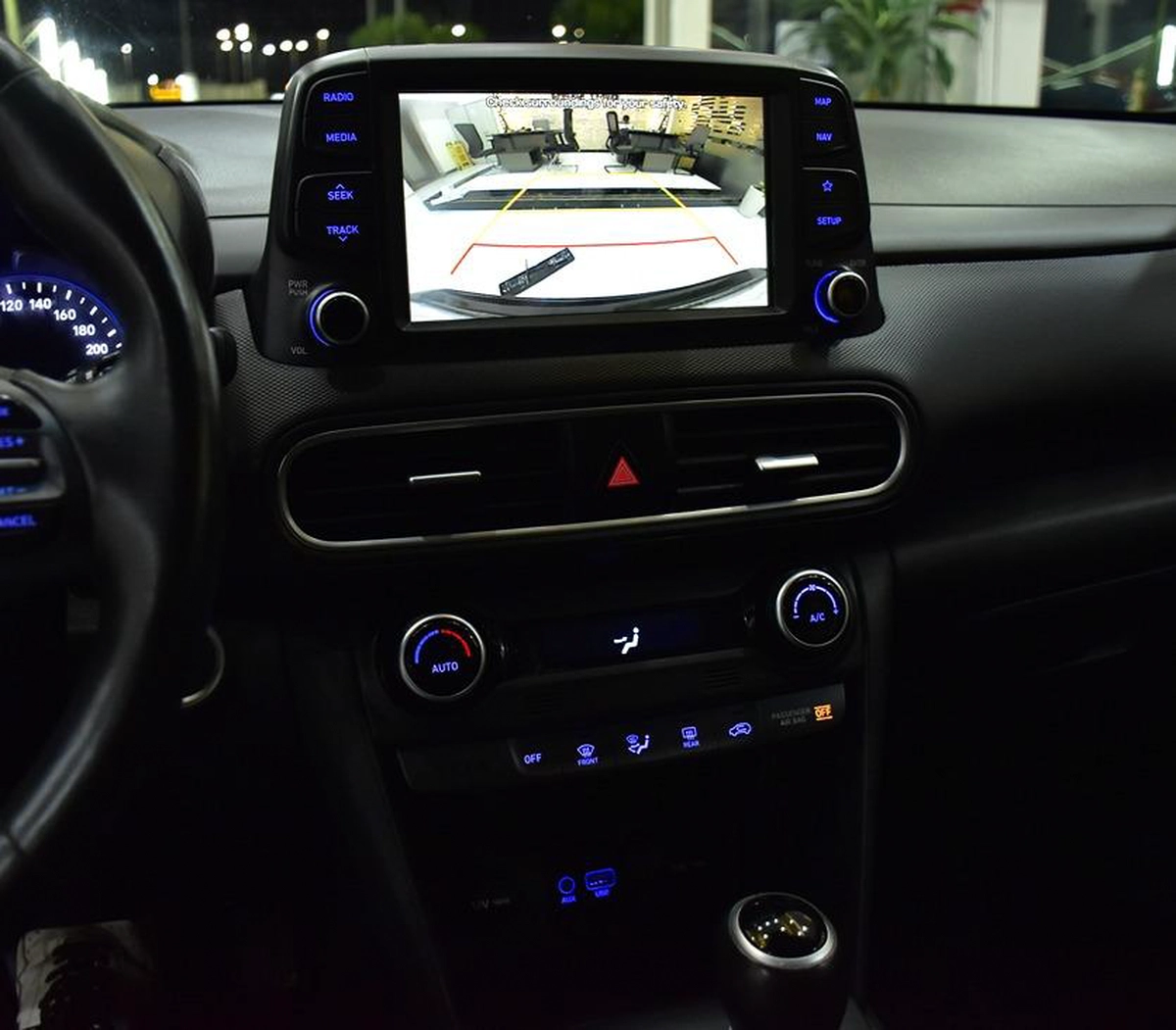 Hyundai Kona 1.6T ( 2018 Model ) in Black Color Korean Specs-12-12