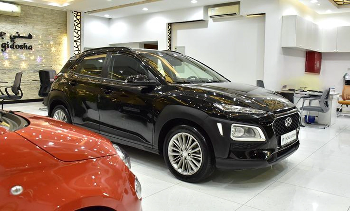 Hyundai Kona 1.6T ( 2018 Model ) in Black Color Korean Specs-7-7