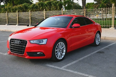 0% DP - FSH - FIRST OWNER - AUDI A5 COUPE 4WD - GCC SPECS-2