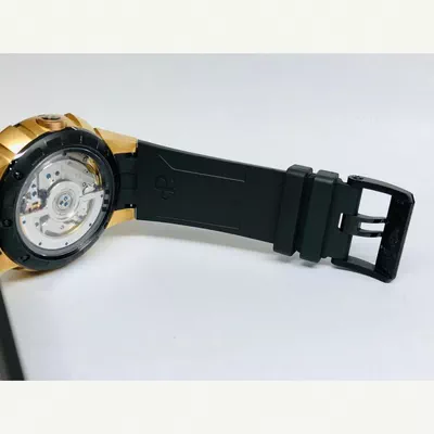 Perrelet | Double Rotor Flying Tourbillon Rose Gold on Black Rubber Strap with Carbon Dial Condition: Like new & unworn | Year of production 2018 (Approximation) | No original box | Original papers-6