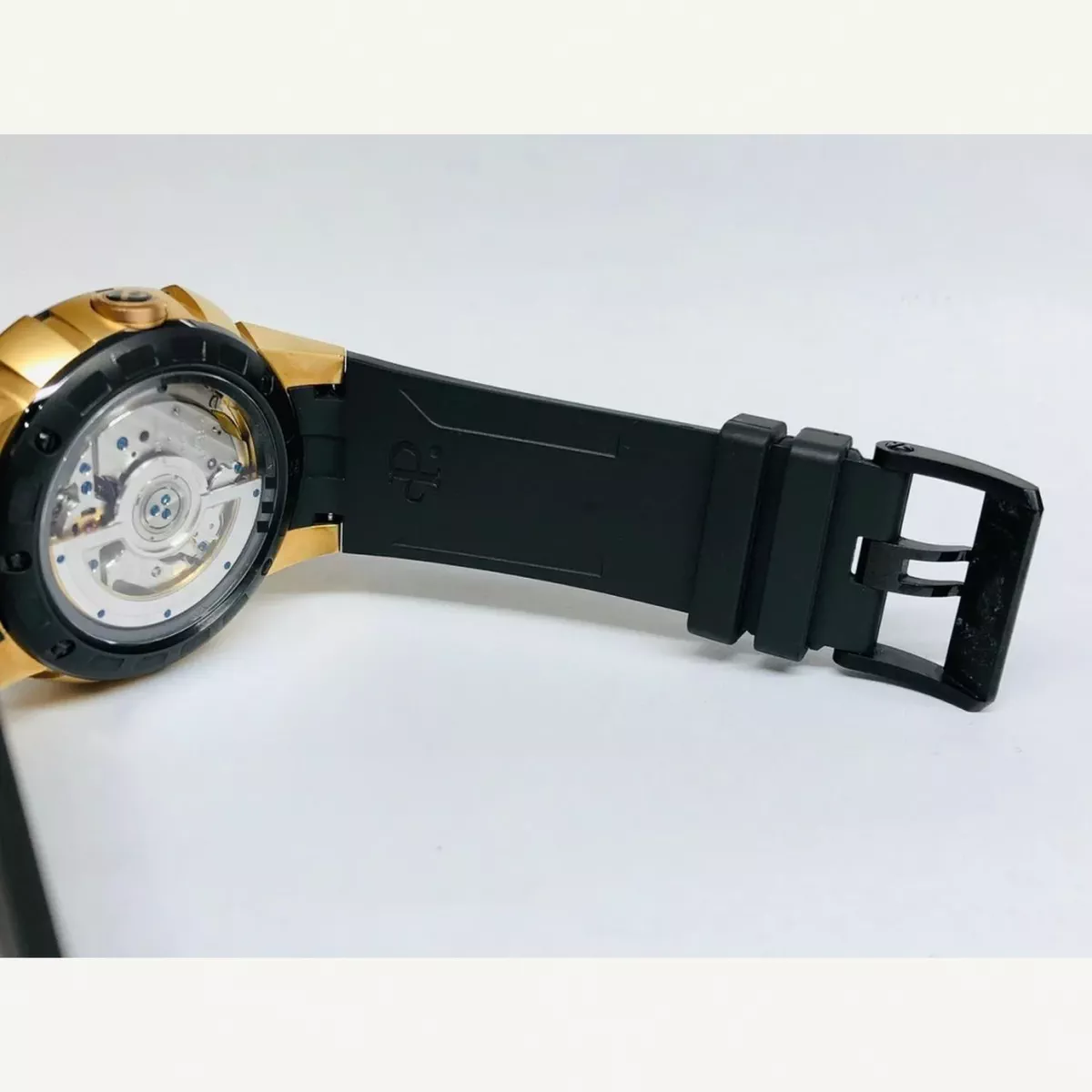 Perrelet | Double Rotor Flying Tourbillon Rose Gold on Black Rubber Strap with Carbon Dial Condition: Like new & unworn | Year of production 2018 (Approximation) | No original box | Original papers-6-6