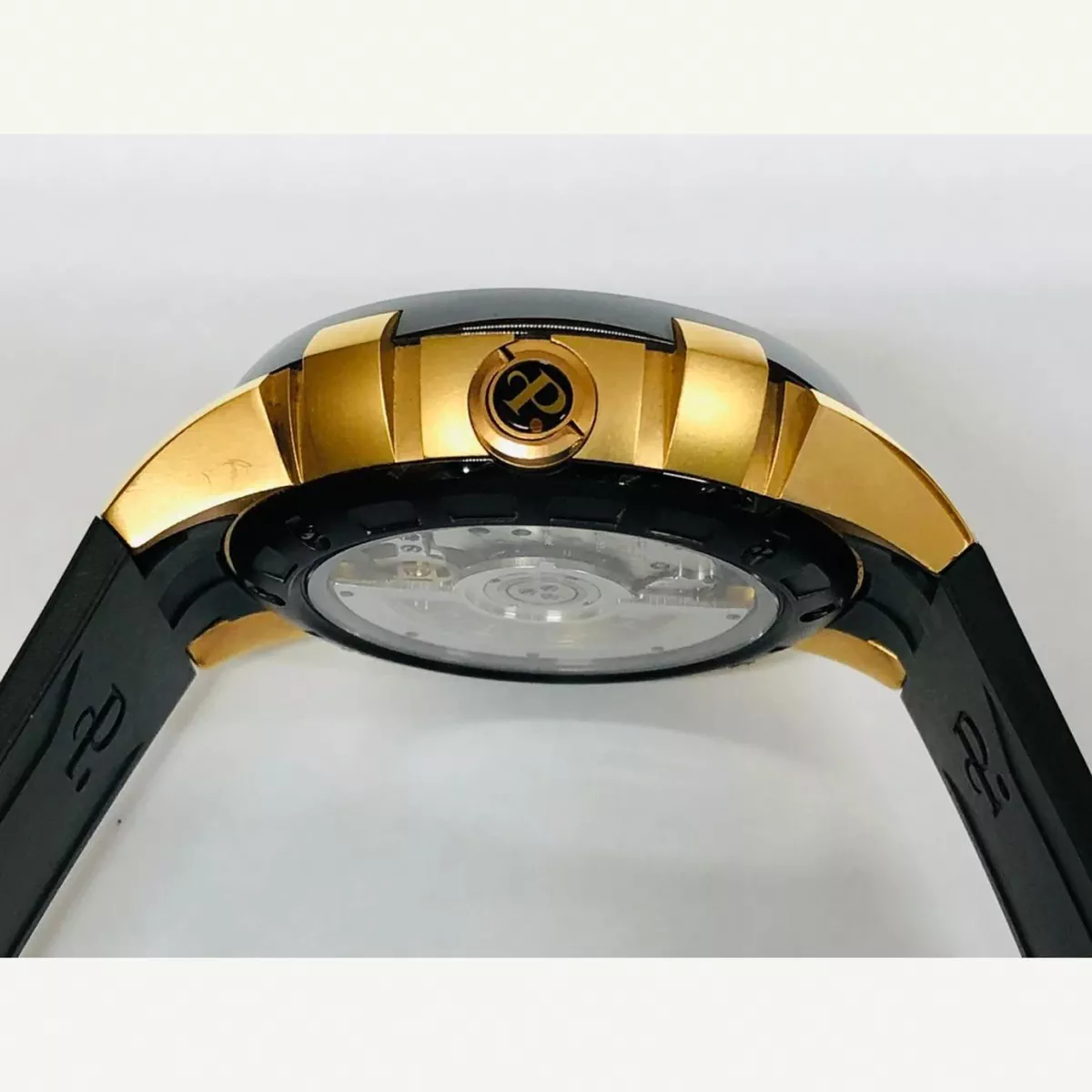 Perrelet | Double Rotor Flying Tourbillon Rose Gold on Black Rubber Strap with Carbon Dial Condition: Like new & unworn | Year of production 2018 (Approximation) | No original box | Original papers-7-7