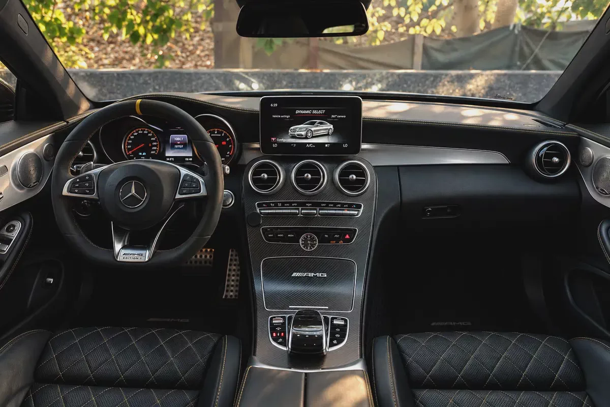 AED 2,683 PM | MERCEDES-BENZ C63 AMG EDITION 1 | GCC SPECS | AMG V8 BITURBO-11-11