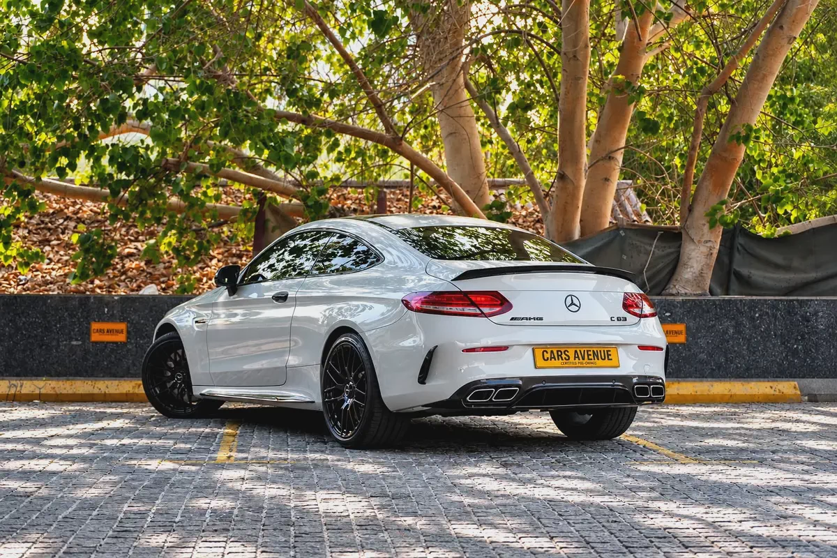 AED 2,683 PM | MERCEDES-BENZ C63 AMG EDITION 1 | GCC SPECS | AMG V8 BITURBO-13-13