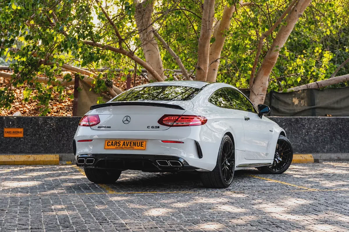 AED 2,683 PM | MERCEDES-BENZ C63 AMG EDITION 1 | GCC SPECS | AMG V8 BITURBO-2-2