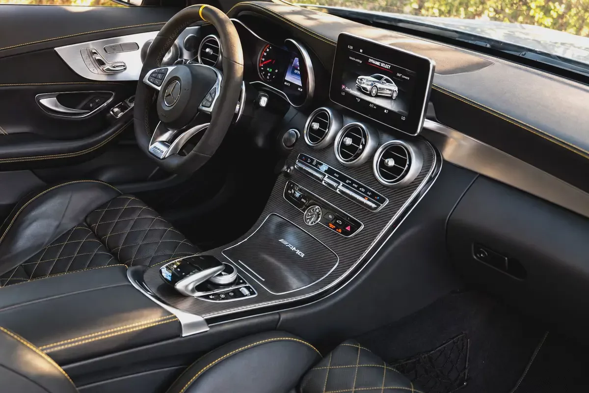 AED 2,683 PM | MERCEDES-BENZ C63 AMG EDITION 1 | GCC SPECS | AMG V8 BITURBO-5-5