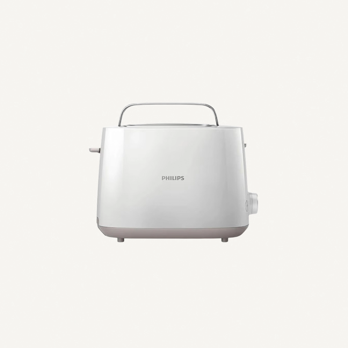 Philips Toaster Daily Collection - Plastic, 2 Slots With Bun Warmer, 8 Settings