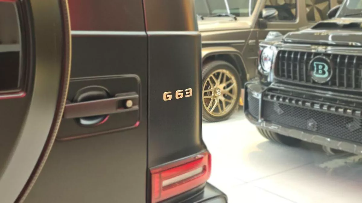 Mercedes Benz G63 AMG STD GRAND EDITION MATT BLACK CARBON FIBER-8-0