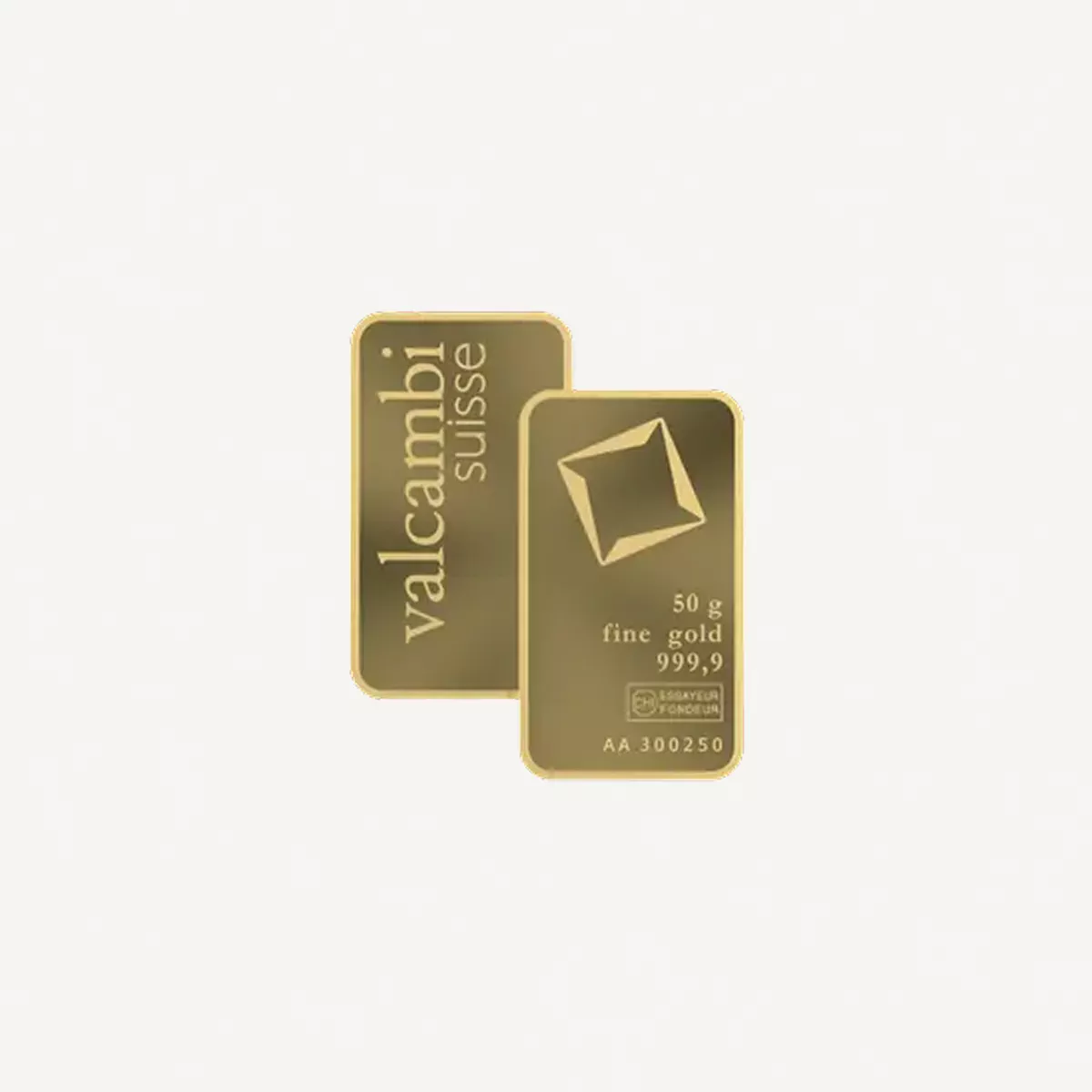 VALCAMBI Suisse 50g Gold Bar-3-3