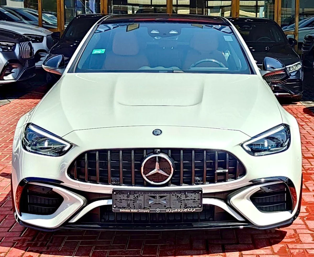 Mercedes Benz C 63 S Agency Warranty 2026 GCC-1-0