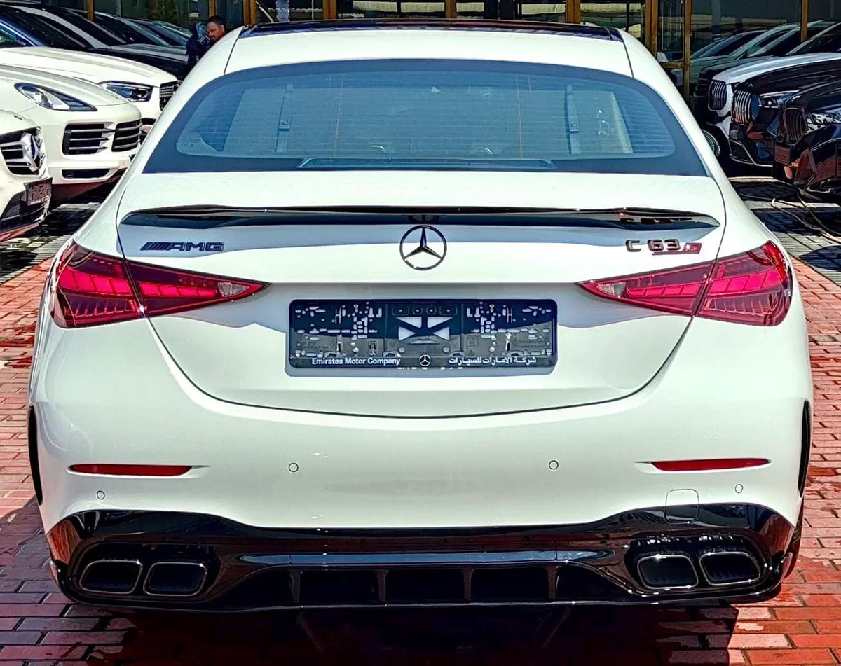Mercedes Benz C 63 S Agency Warranty 2026 GCC-5-0