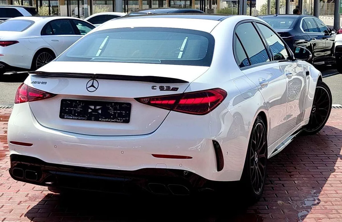 Mercedes Benz C 63 S Agency Warranty 2026 GCC-6-0