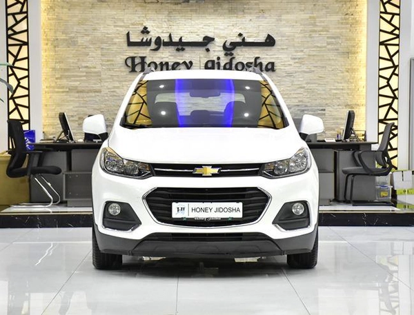 Chevrolet Trax LT ( 2019 Model ) in White Color GCC Specs