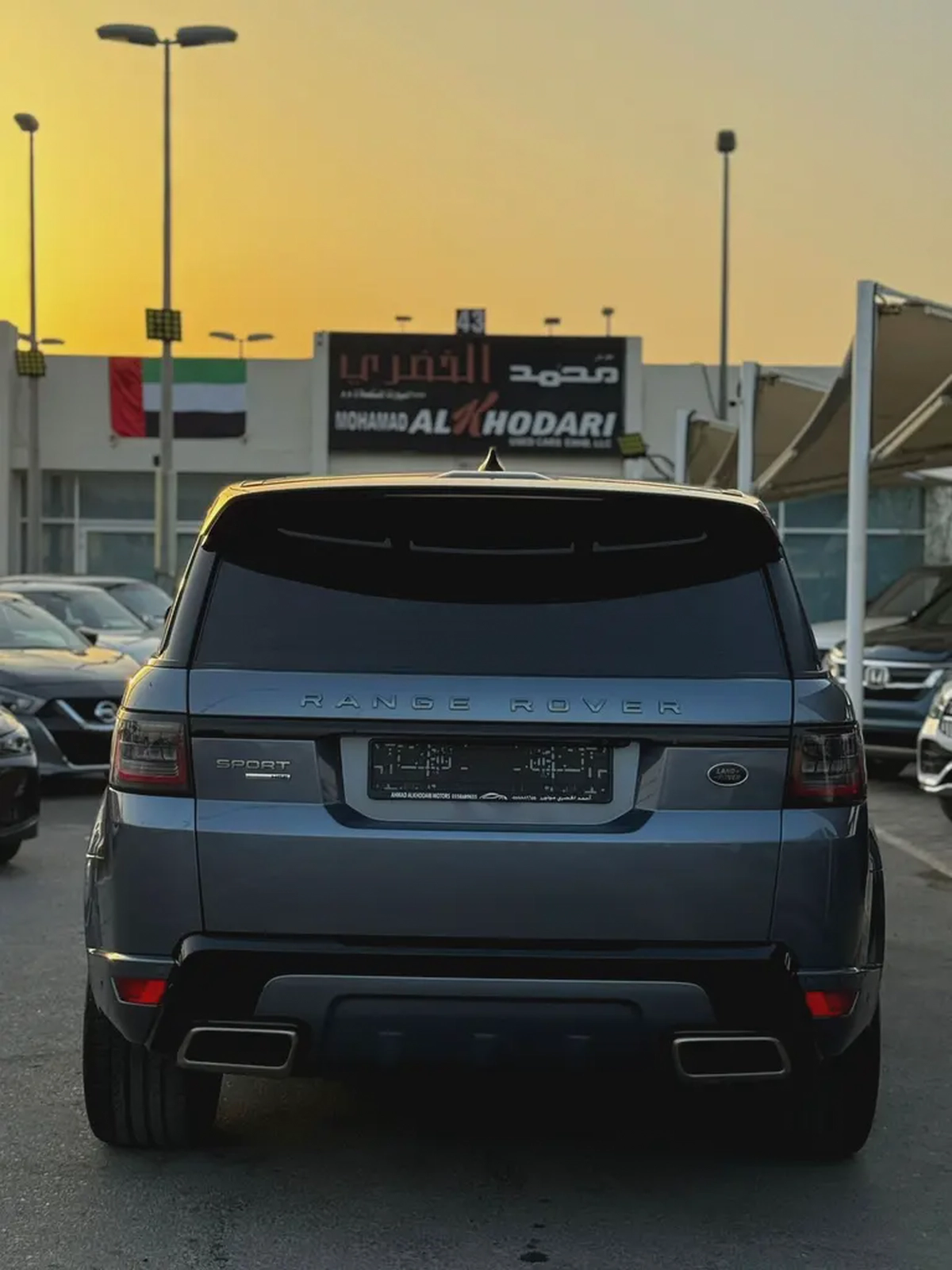 RANGE ROVER (2018) //SPORT//HSE//6 CYLINDER GCC// ORIGINAL PAINT //-4-4