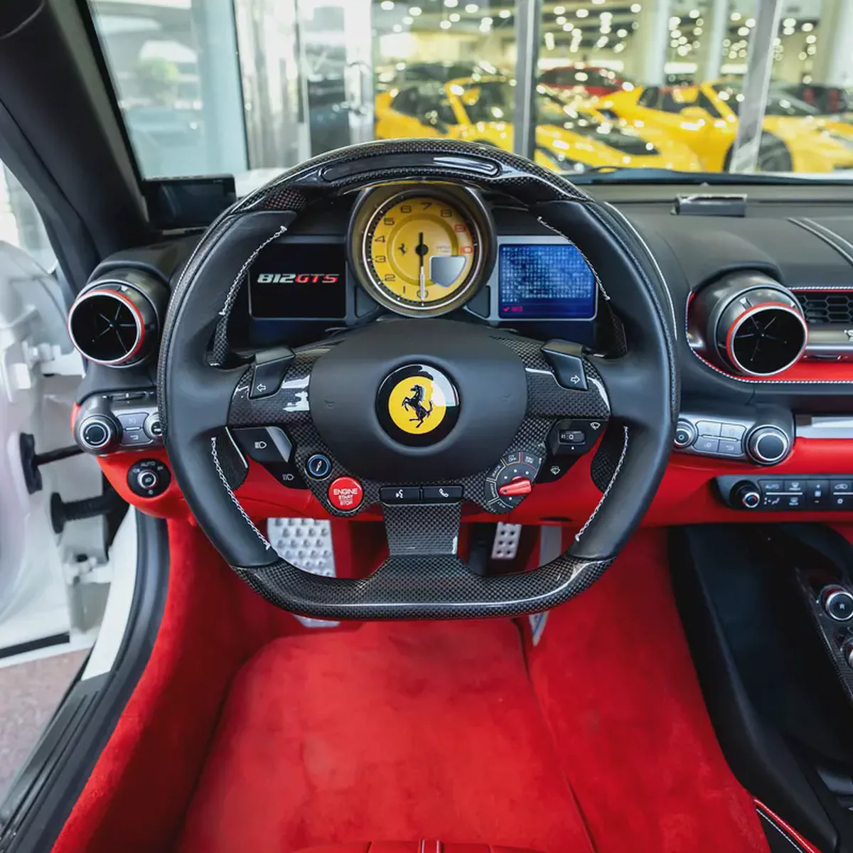 2023 FERRARI 812 GTS ( FULL CARBON BODY ) DONE ONLY 1200KM-14-14