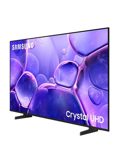 Samsung 55 Inch Crystal UHD TV, U8000F, 4K, Crystal Processor 4K, MetalStream Design, Knox Security, Endless Free Content, Smart TV, UA55U8000 (2025 - International Version) U8000F BLACK-3