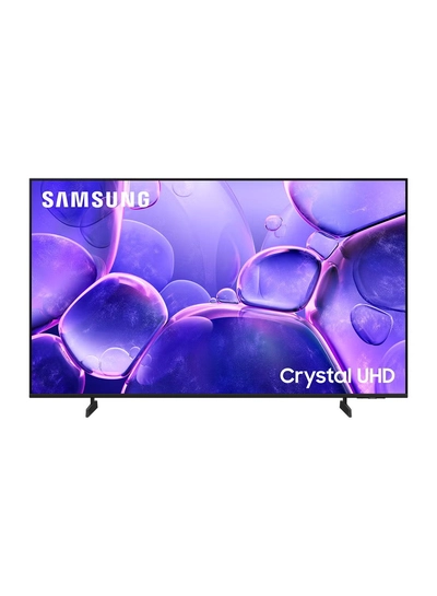 Samsung 55 Inch Crystal UHD TV, U8000F, 4K, Crystal Processor 4K, MetalStream Design, Knox Security, Endless Free Content, Smart TV, UA55U8000 (2025 - International Version) U8000F BLACK-0
