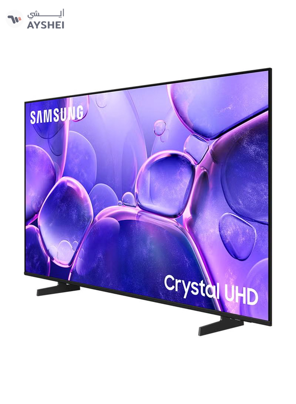 Samsung 55 Inch Crystal UHD TV, U8000F, 4K, Crystal Processor 4K, MetalStream Design, Knox Security, Endless Free Content, Smart TV, UA55U8000 (2025 - International Version) U8000F BLACK-3-3