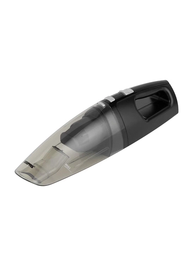 GEEPAS Vacuum Cleaner| Rechargeable And Handheld, Wet & Dry 400 ML Dust Bag Capacity With LED Indicator Light| Lithium Technology Low Noise| Crevice Nozzle, Small Brush And Wall Mount Bracket| HEPA Filter| Home And Office Use 0.4 L 75 W GVC19015UK Black/White-0