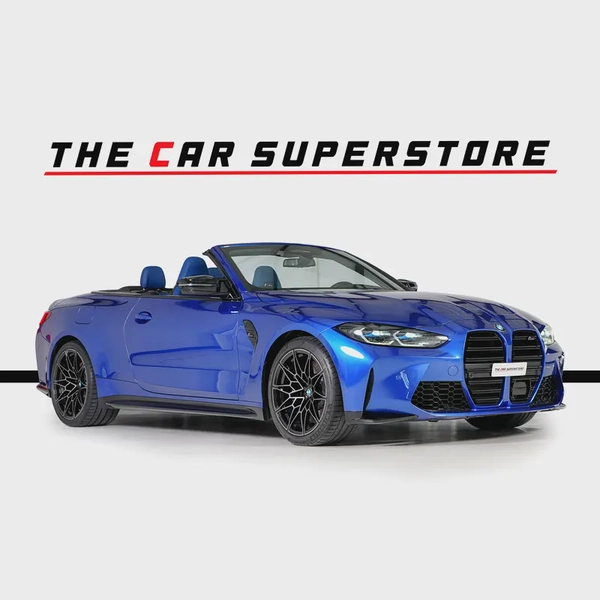 BMW M4 Competition X-Drive Convertible-Special Color-Shadow Line Exterior Look