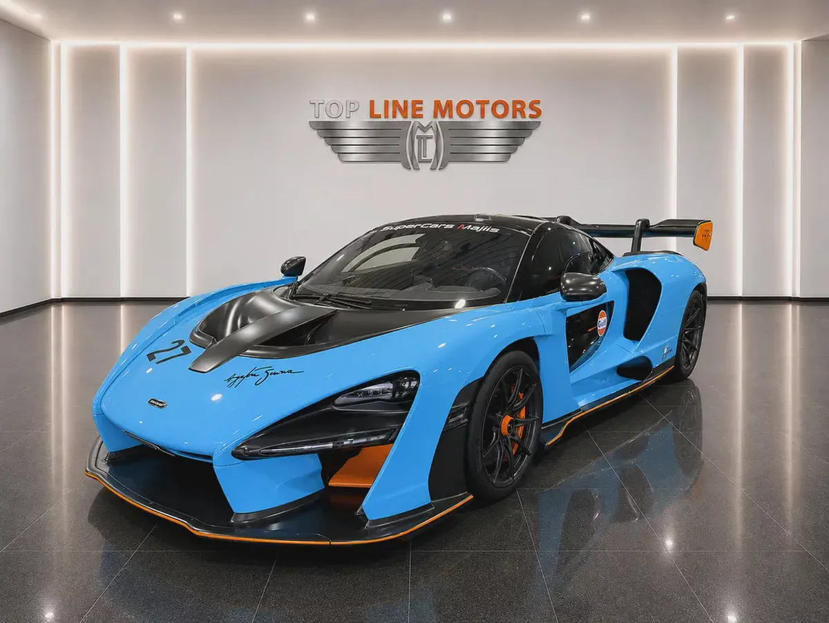 MCLAREN SENNA, GCC, UNDER DEALER WARRANTY, MSO SPCIAL COLOUR, NO PAINT