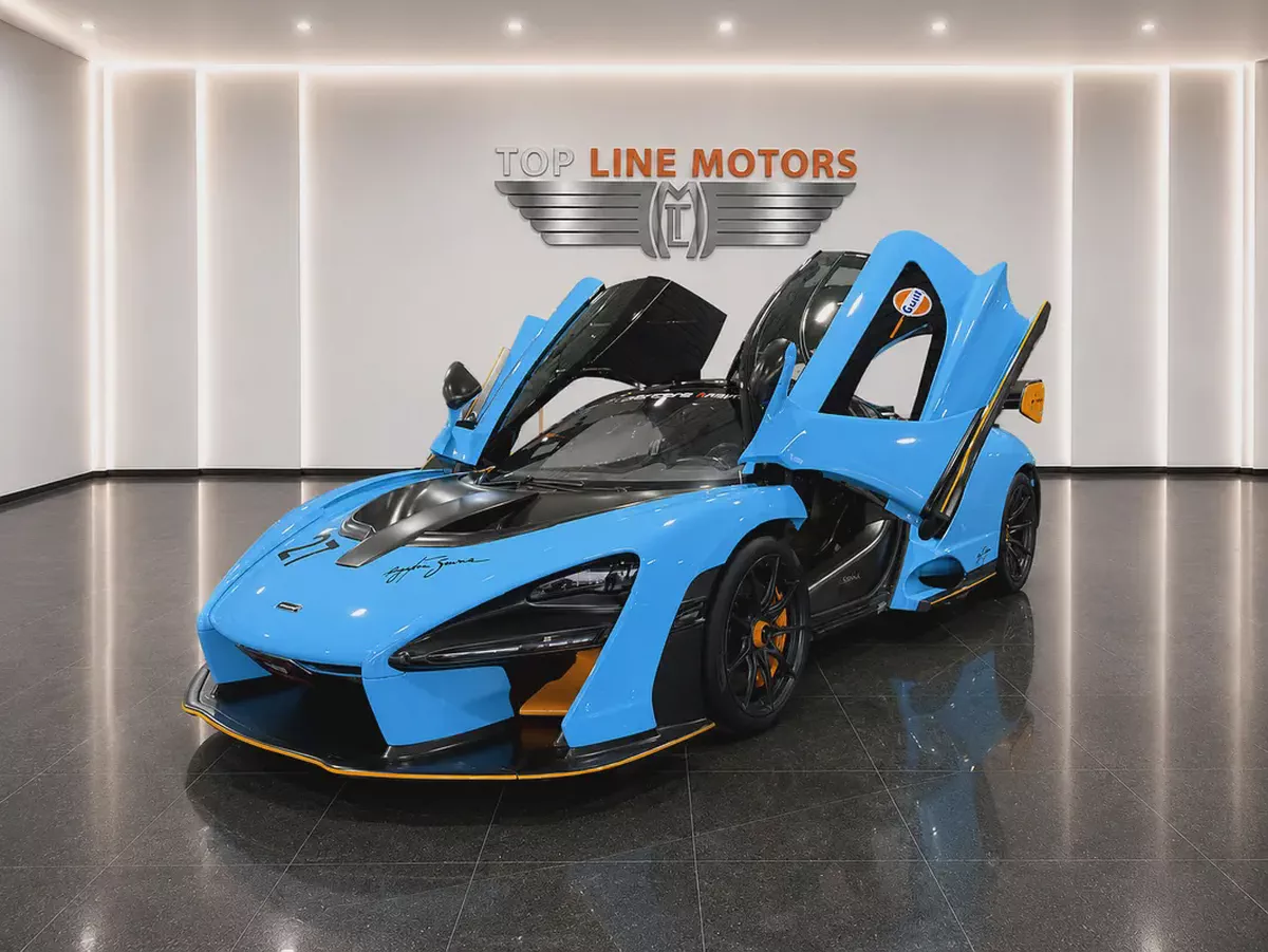 MCLAREN SENNA, GCC, UNDER DEALER WARRANTY, MSO SPCIAL COLOUR, NO PAINT-1-1