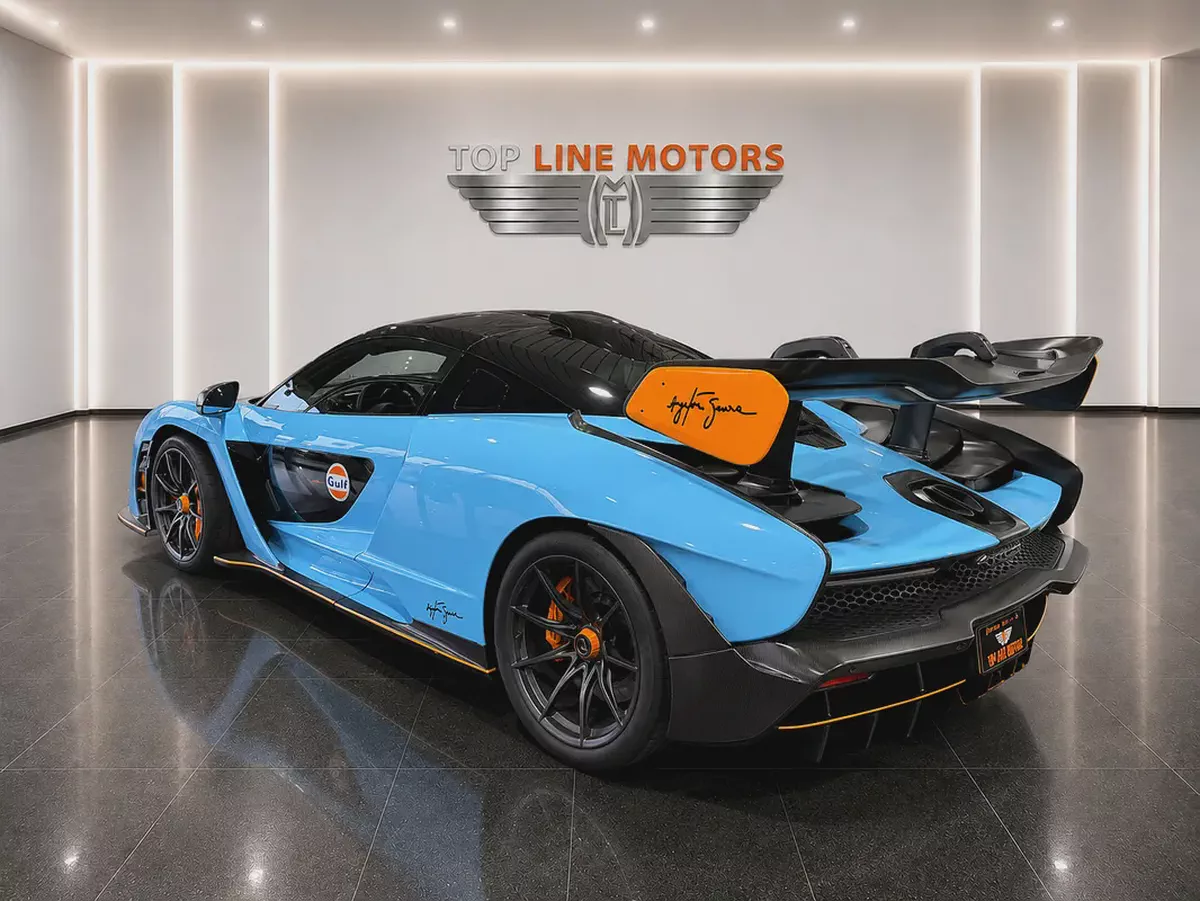 MCLAREN SENNA, GCC, UNDER DEALER WARRANTY, MSO SPCIAL COLOUR, NO PAINT-5-5