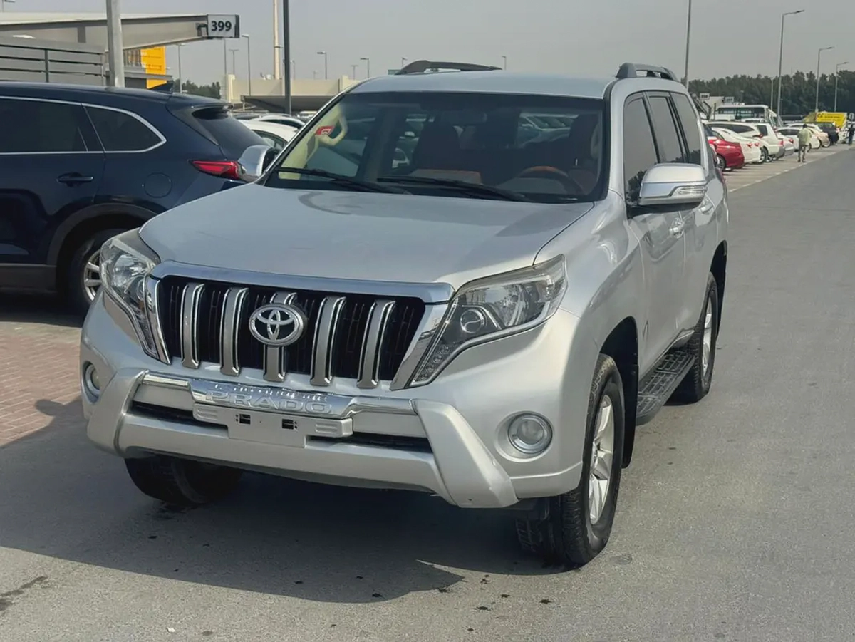 Toyota Prado 2014 silver color GCc Calen car-1-1