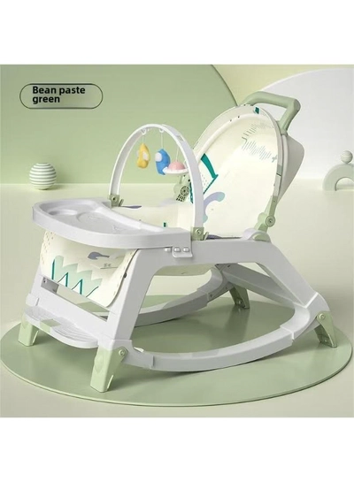 ORiTi Baby Rocking Chair, Soothing Tool For Babies, Can Lie Or Sit-0