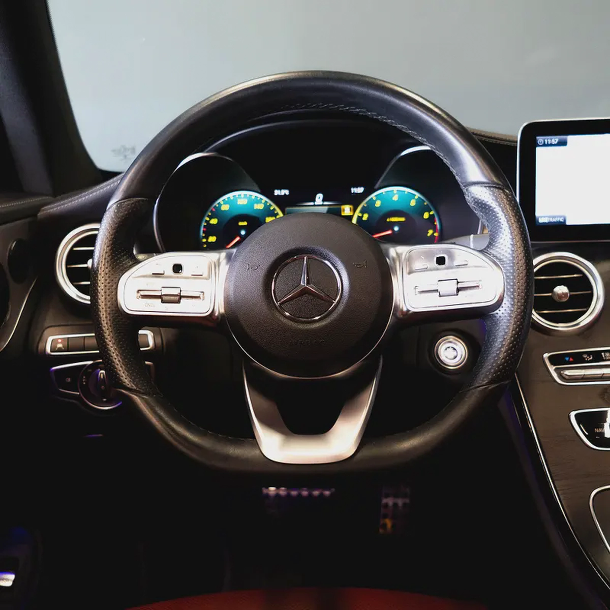 AED 2,394 P.M • 0% Downpayment • Mercedes-Benz C 300 Premium • 1 Year Warranty-8-8