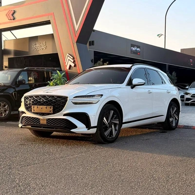 Genesis GV70 2025 | Korean Specs | Clean Title | 20K KM | White | جينسس GV70 2025-0