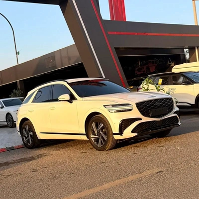 Genesis GV70 2025 | Korean Specs | Clean Title | 20K KM | White | جينسس GV70 2025-8