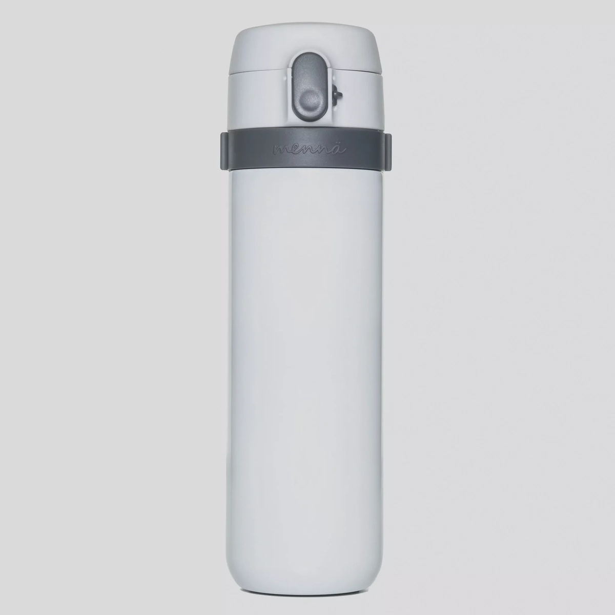 Mennä One, Start & Stop Infusion Lock Top Travel Mug, Pure White