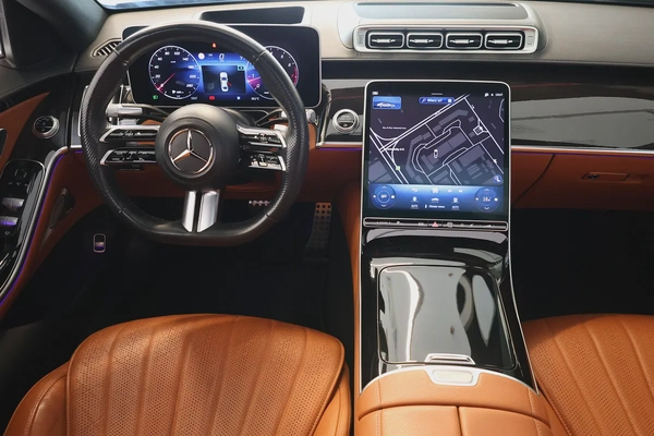 S500 4MATIC - GCC SPECS - WARRANTY / SERVICE 105,000 KM GARGASH - ACCIDENT FREE - EXCELENT CONDITION
