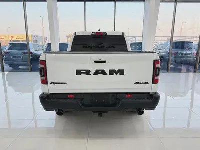دودج رام ريبل ابيض / اسود 2021 (خليجي )-5