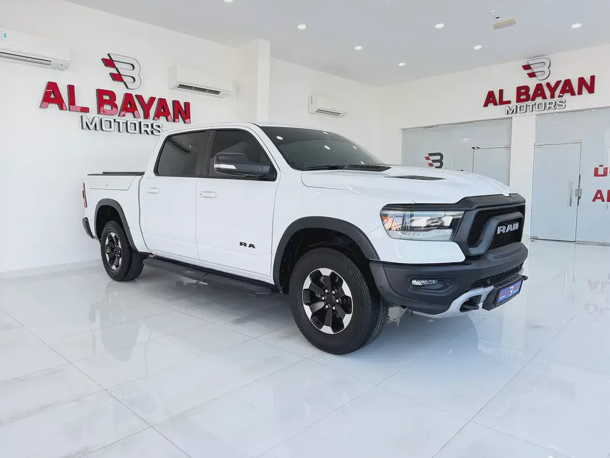 دودج رام ريبل ابيض / اسود 2021 (خليجي )-14-14
